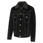 SAS_HUNTER black - Soft western biker suede jacket with... SAS_HUNTER black - Soft western biker suede jacket with...