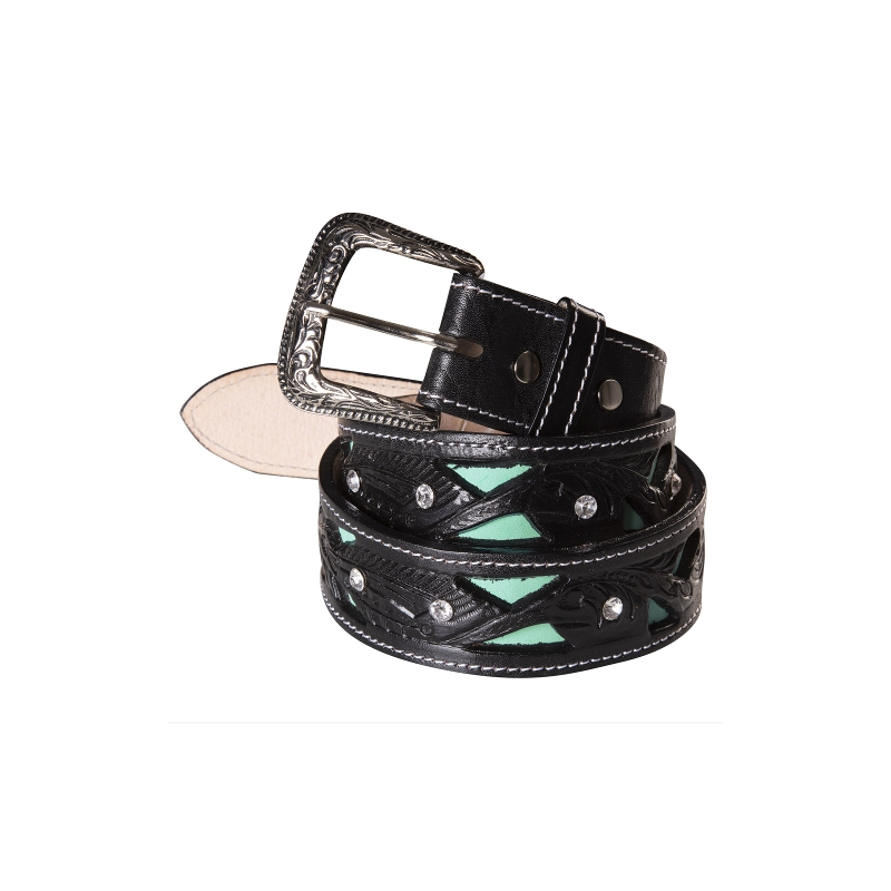 SAS_WG-108 - Western belt made of robust cowhide with...