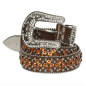 SAS_STONE- 1 brown - Ceinture western super sexy „Bling...