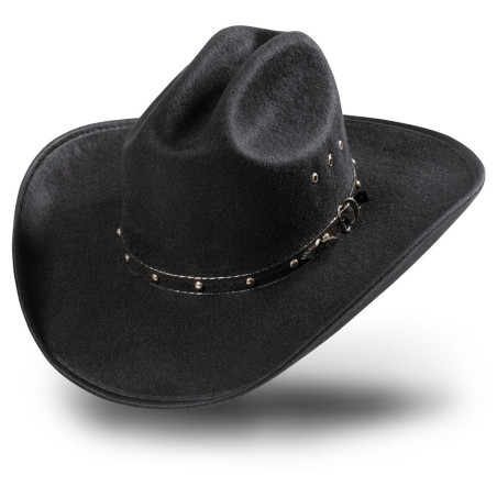 SAS_TUCSON BLACK - Mexican fauxfelt hat - Soul Rebel E-Shop