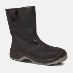 BOTTES DE SECURITE FOURREES PARADE NORDIK MARRON EN ISO 20345 : 2011 S3 SRC CI HI