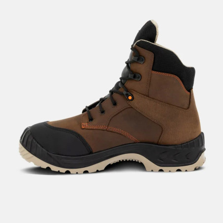 High safety shoes - Norman - Unisex - EN ISO 20345 - S3 SRC CI HI - Cognac