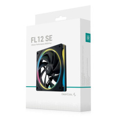 DeepCool FL12 SE Boitier PC Ventilateur 12 cm Noir 1 pi