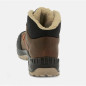 High-top safety shoes with fur lining - Norway - Unisex - EN ISO 20345 - S3 SRC CI HI - Cognac
