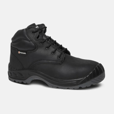 CHAUSSURES DE SECURITE HAUTES PARADE NOUMEA NOIR EN ISO 20345 : 2011 S3 SRC CI HI