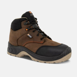 CHAUSSURES DE SECURITE HAUTES PARADE NOUMEA COGNAC EN ISO 20345 : 2011 S3 SRC CI HI