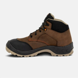 High safety shoes - Noumea - Unisex - EN ISO 20345 - S3 SRC CI HI - Cognac