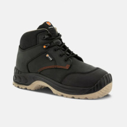 CHAUSSURES DE SECURITE HAUTES PARADE NOUMEA NOIR EN ISO 20345 : 2011 S3 SRC CI HI