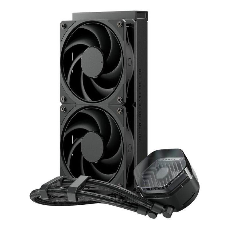 Cooler Master MasterLiquid ATMOS Stealth Series Processeur Kit de refroidissement du liquide 12 cm Noir