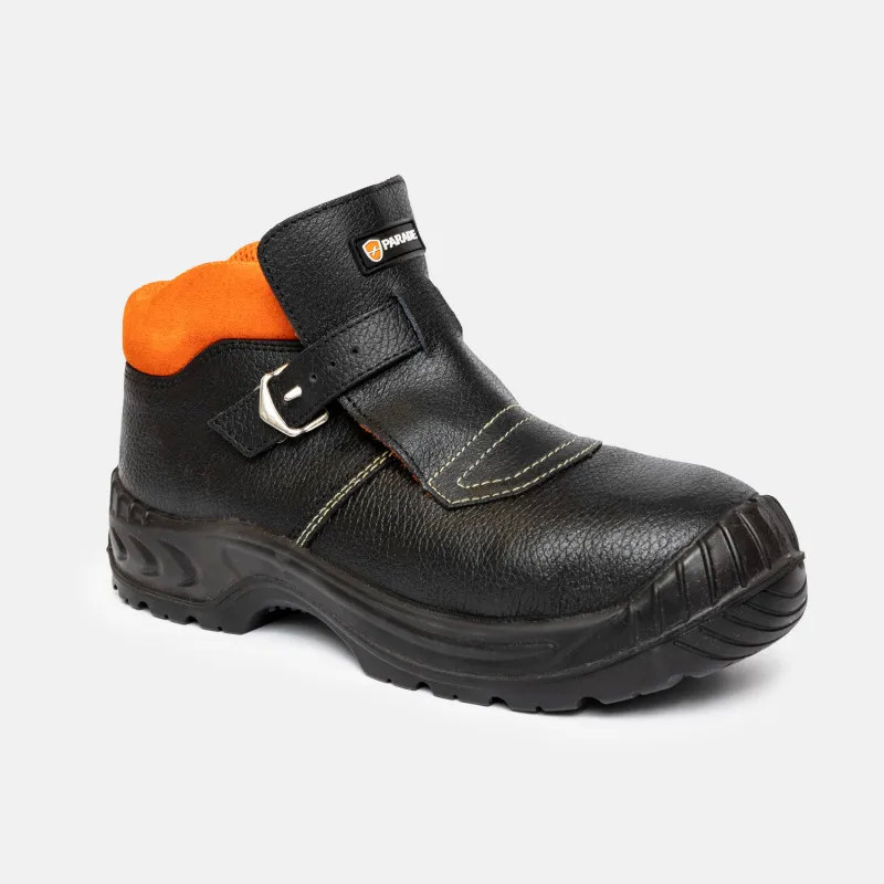 Chaussures de securite hautes soudeurs - N-stel - Mixte - EN ISO 20345 - S3 SRC HRO CI HI - Noir