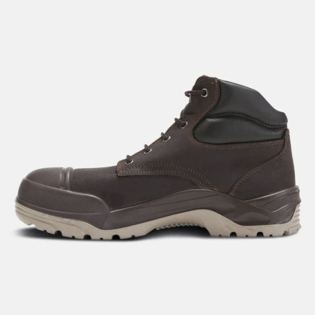 Chaussures de securite hautes - Numex - Homme - EN ISO 20345 - S3 SRC CI HI - Marron