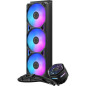 Cooler Master MasterLiquid Atmos II 360 VRM Fan Black Processeur Kit de refroidissement du liquide 12 cm Noir 1 pi