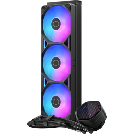 Cooler Master MasterLiquid Atmos II 360 Pixel LED Black Processeur Kit de refroidissement du liquide 12 cm Noir 1 pi