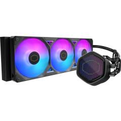 Cooler Master MasterLiquid Atmos II 360 Pixel LED Black Processeur Kit de refroidissement du liquide 12 cm Noir 1 pi