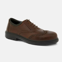 MOCASSINS DE SECURITE PARADE OSAKA MARRON EN ISO 20345 : 2011 S1P SRC