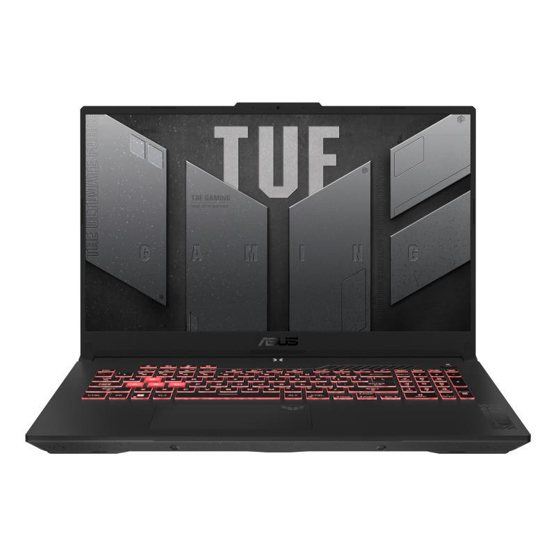 ASUS TUF Gaming A17 TUF707NUQ-DICHX146W AMD Ryzen? 7 170 Ordinateur portable 43,9 cm (17.3") Full HD 16 Go DDR5-SDRAM 512 Go SSD