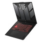 ASUS TUF Gaming A17 TUF707NUQ-DICHX146W AMD Ryzen? 7 170 Ordinateur portable 43,9 cm (17.3") Full HD 16 Go DDR5-SDRAM 512 Go SSD