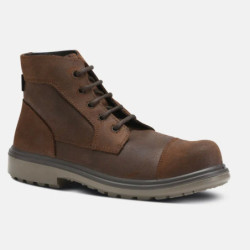 CHAUSSURES DE SECURITE HAUTES PARADE OSLO MARRON EN ISO 20345 : 2011 S3 SRC