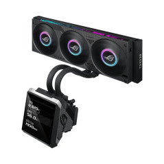 ASUS ROG Strix SLC IV 360 ARGB LCD Processeur Kit de refroidissement du liquide 12 cm Noir 1 pi