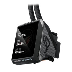 ASUS ROG Strix SLC IV 360 ARGB LCD Processeur Kit de refroidissement du liquide 12 cm Noir 1 pi