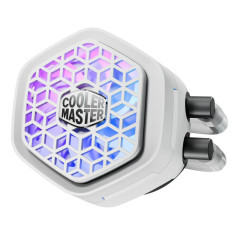 Cooler Master MasterLiquid Atmos II 360 VRM Fan White Processeur Kit de refroidissement du liquide 12 cm Blanc 1 pi