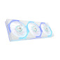 ASUS ROG Eurux GR120 ARGB Fan White Triple Pack Boitier PC Ventilateur 12 cm Blanc 3 pi