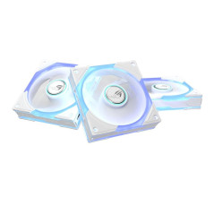 ASUS ROG Eurux GR120 ARGB Fan White Triple Pack Boitier PC Ventilateur 12 cm Blanc 3 pi