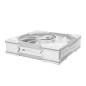 ASUS ROG Eurux GR120 ARGB Fan White Triple Pack Boitier PC Ventilateur 12 cm Blanc 3 pi