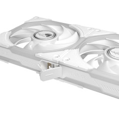 ASUS ROG Eurux GR120 ARGB Fan White Triple Pack Boitier PC Ventilateur 12 cm Blanc 3 pi