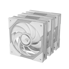 ASUS ROG Eurux GR120 ARGB Fan White Triple Pack Boitier PC Ventilateur 12 cm Blanc 3 pi