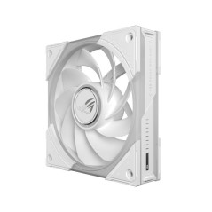 ASUS ROG Eurux GR120 ARGB Reverse Fan White Edition - Triple Pack Boitier PC Ventilateur 12 cm Blanc 3 pi
