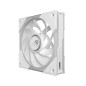 ASUS ROG Eurux GR120 ARGB Reverse Fan White Edition - Triple Pack Boitier PC Ventilateur 12 cm Blanc 3 pi