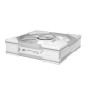 ASUS ROG Eurux GR120 ARGB Reverse Fan White Edition - Triple Pack Boitier PC Ventilateur 12 cm Blanc 3 pi