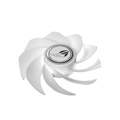ASUS ROG Eurux GR120 ARGB Reverse Fan White Edition - Triple Pack Boitier PC Ventilateur 12 cm Blanc 3 pi