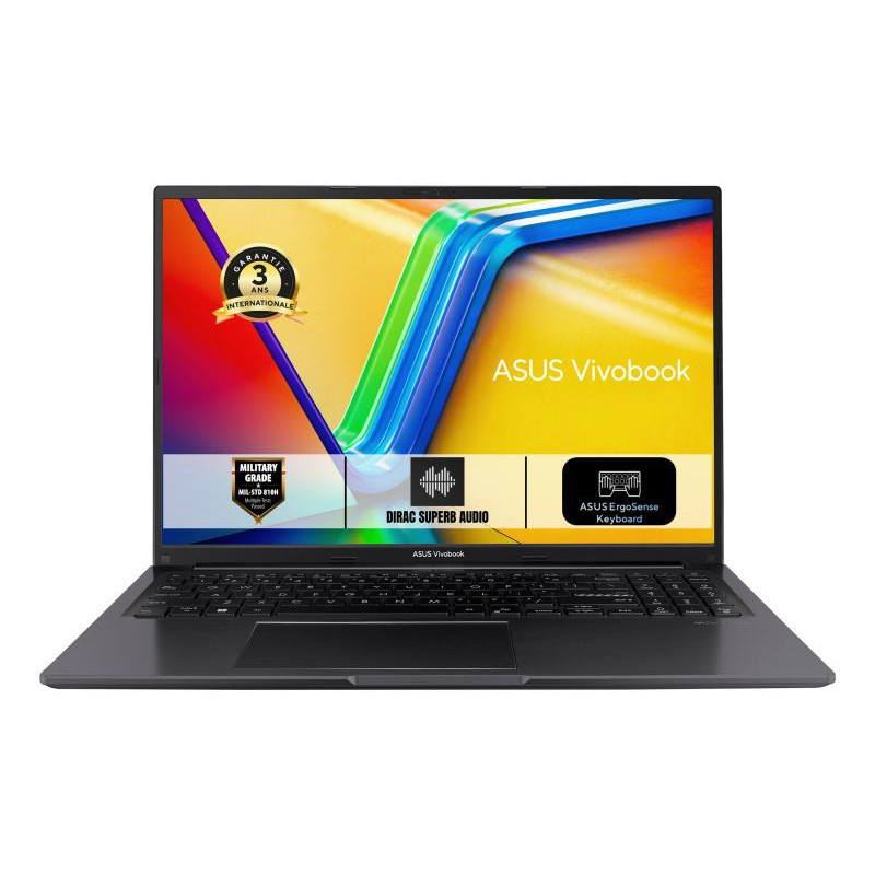 ASUS Vivobook 16 X1605VA-OLED-ISSSH220W Intel Core 9 270H Ordinateur portable 40,6 cm (16") Full HD 16 Go DDR5-SDRAM 512 Go SSD 