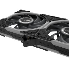 ASUS ROG Eurux GR120 ARGB Fan Triple Pack Boitier PC Ventilateur 12 cm Noir 3 pi