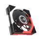 ASUS ROG Eurux GR120 ARGB Reverse Fan - Triple Pack Boitier PC Ventilateur 12 cm Noir, Blanc 3 pi