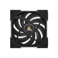 ASUS ROG Eurux GR120 ARGB Reverse Fan - Triple Pack Boitier PC Ventilateur 12 cm Noir, Blanc 3 pi