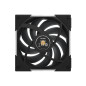 ASUS ROG Eurux GR120 ARGB Reverse Fan - Triple Pack Boitier PC Ventilateur 12 cm Noir, Blanc 3 pi