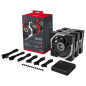 ASUS ROG Eurux GR120 ARGB Reverse Fan - Triple Pack Boitier PC Ventilateur 12 cm Noir, Blanc 3 pi