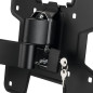 Vogels PFW 2020 Support mural orientable et inclinable pour 