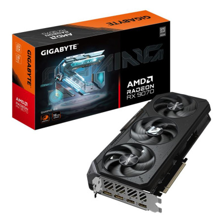 GIGABYTE Radeon RX 9070 GAMING 16GB Carte Graphique - 16GB GDDR6, 256bit, PCI-E 5.0, 2520 MHz Fr