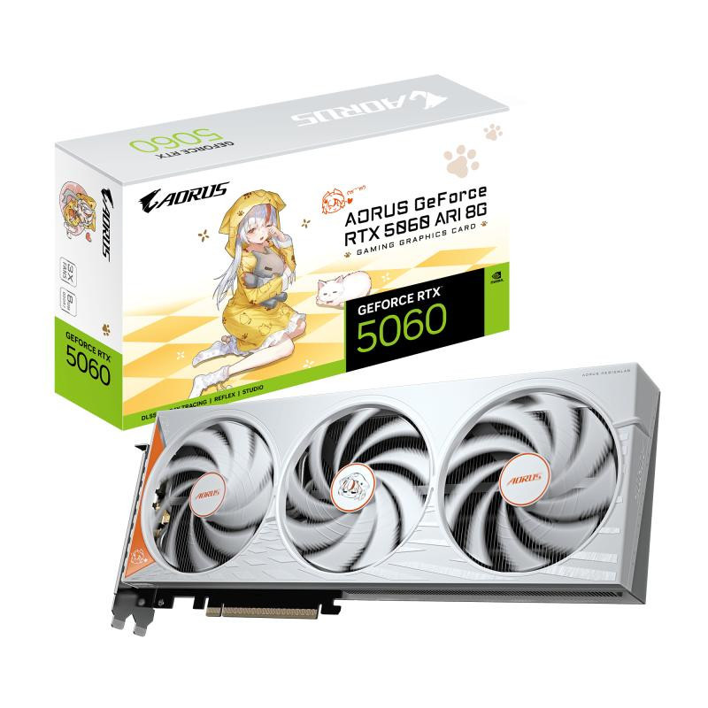 GIGABYTE AORUS GeForce RTX 5060 ARI 8G Carte Graphique