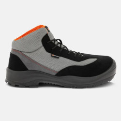 BASKETS DE SECURITE HAUTES PARADE PARULO NOIR EN ISO 20345 : 2022 S1PS SR FO LG CI HI