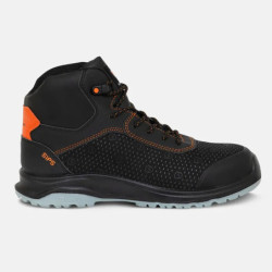 CHAUSSURES DE SECURITE HAUTES PARADE RACER NOIR EN ISO 20345 : 2022 - S1PS - FO - SR - CI - HI
