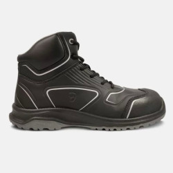 BASKETS DE SECURITE HAUTES PARADE RAKING NOIR EN ISO 20345 : 2022 S3 SR FO CI HI