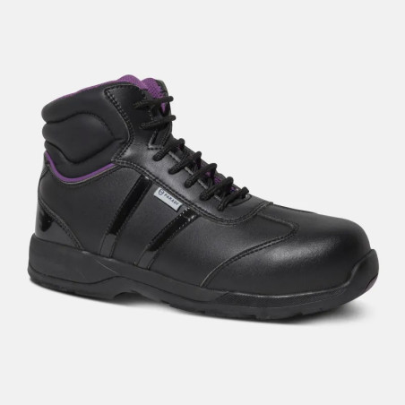 CHAUSSURES DE SECURITE HAUTES PARADE RAMA NOIR/VERNIS EN 20345 2011 S3