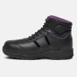 High safety shoes - Rama - Women - EN ISO 20345 - S3 - Black/varnish