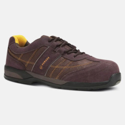 CHAUSSURES DE SECURITE BASSES PARADE RELENA MARRON EN ISO 20345 : 2011 S1P SRC HRO