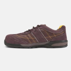 Chaussures de securite basses - Relena - Mixte - EN ISO 20345 - S1P SRC HRO - Marron